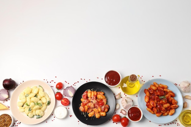 Półmisek kolorowych potraw